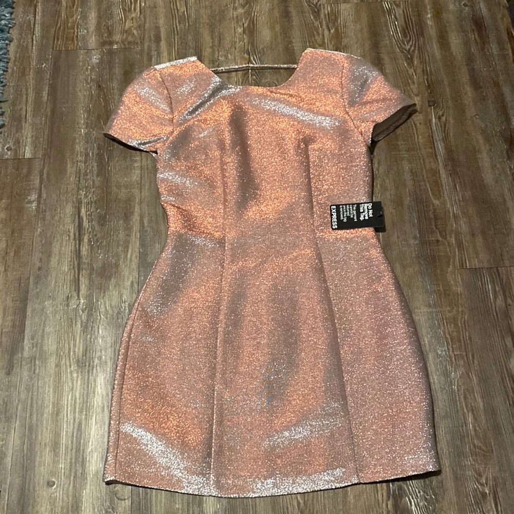 Rose Gold Cocktail Dress